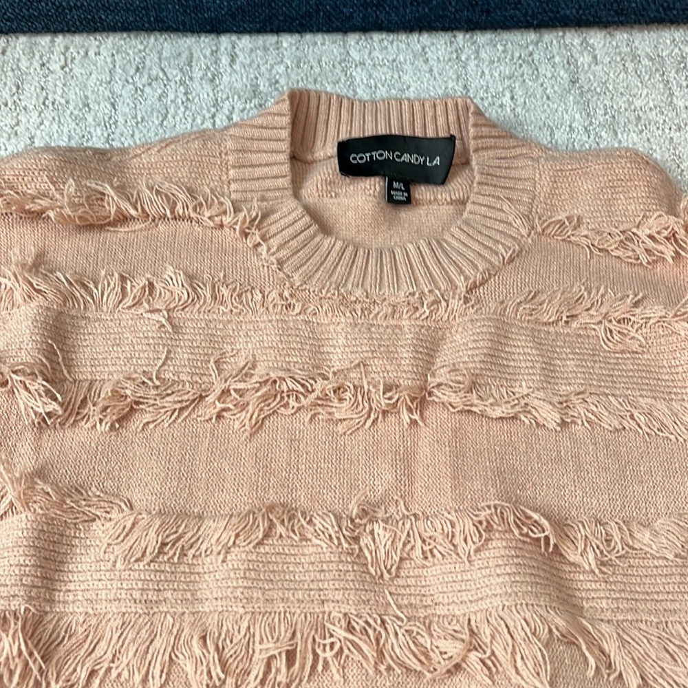 Fringed Sweater - Picture 2 of 4
